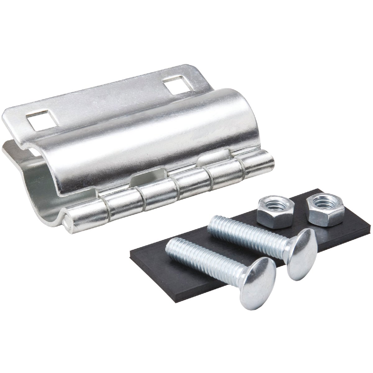 Item 457779, Use the B&amp;K Galvanized Repair Clamp if your pipe has suffered a pin 