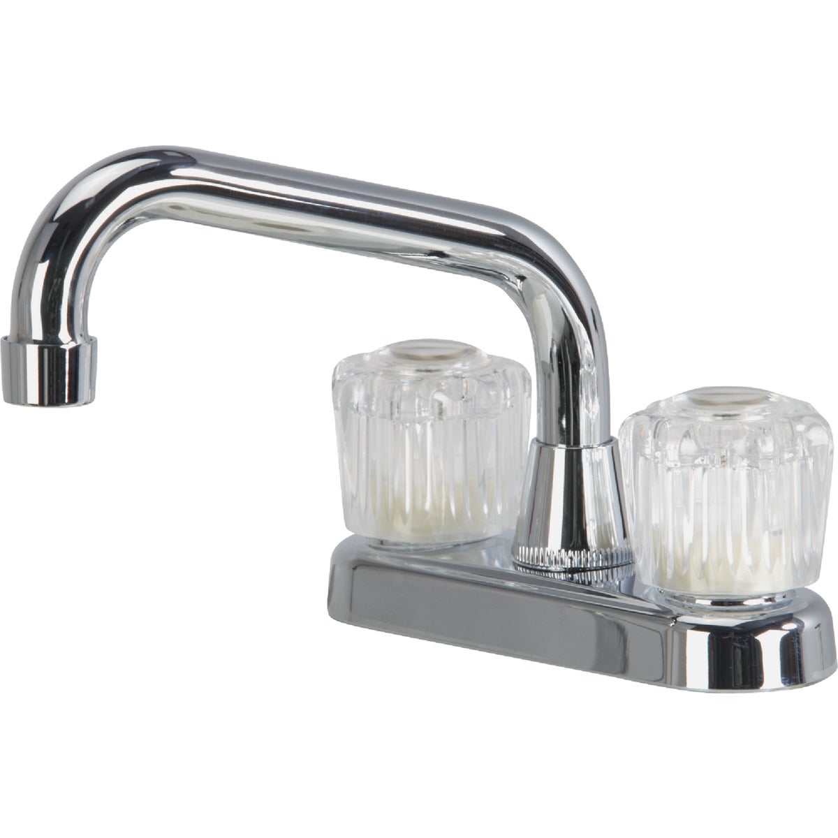 Item 459488, 2-handle nonmetallic laundry faucet with acrylic round handles. 2.