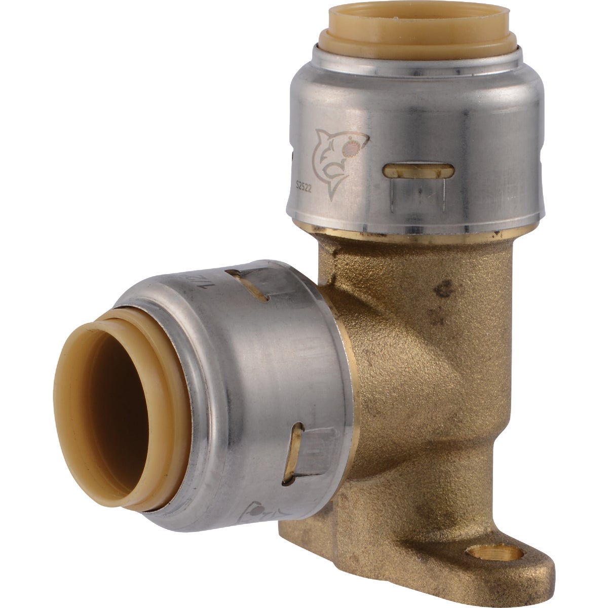 Item 464367, SharkBite Max push-to-connect fittings allow you make pipe connections with