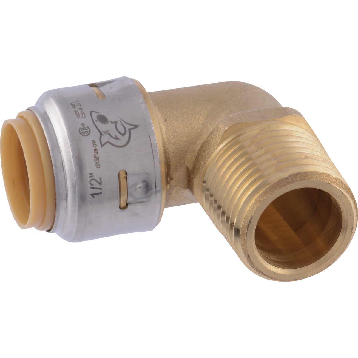 Item 464368, SharkBite Max push-to-connect fittings allow you make pipe connections with