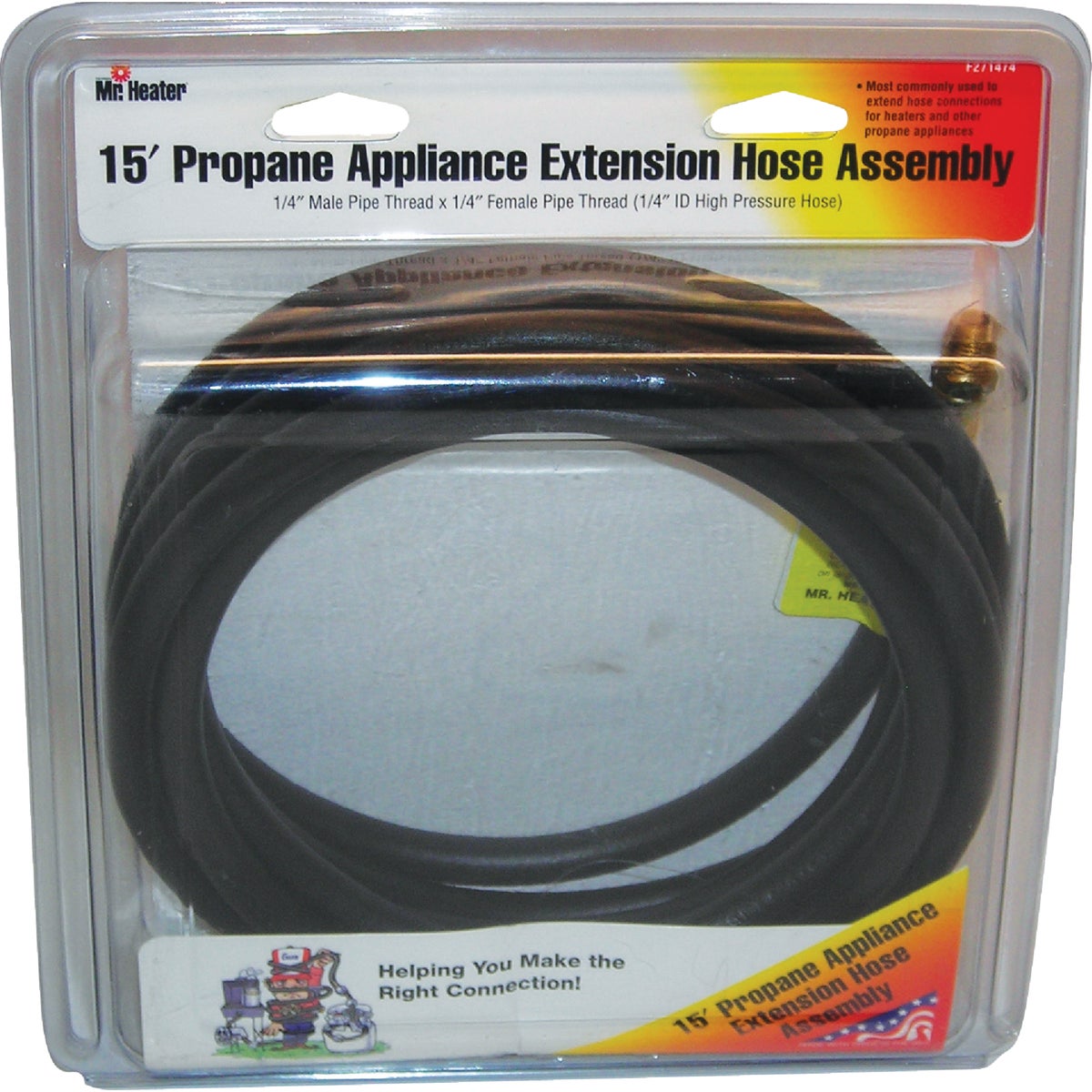 Item 465372, Used in addition to the existing hose for more length between the propane 