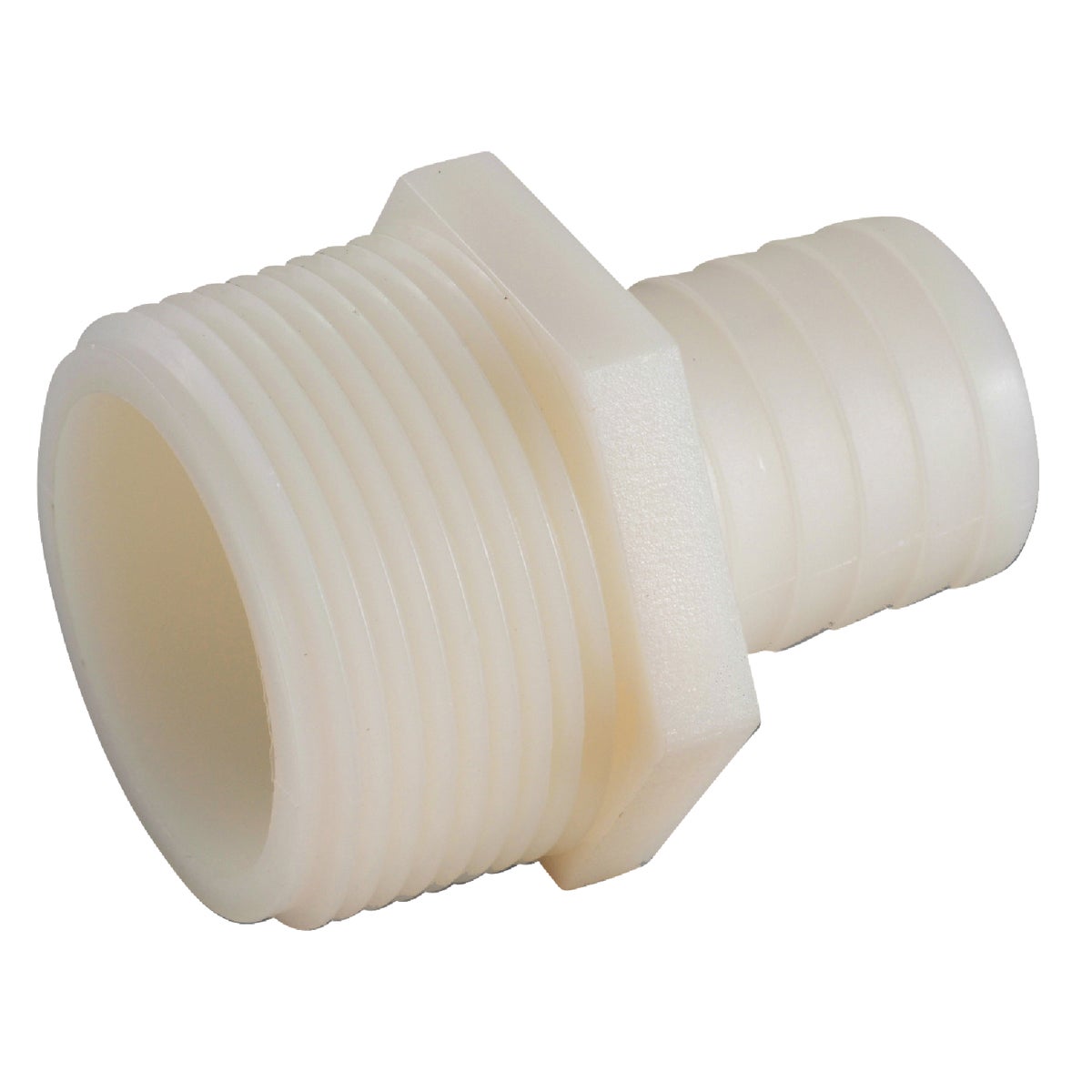 Item 486957, Barb x MIP (male iron pipe) nylon connector