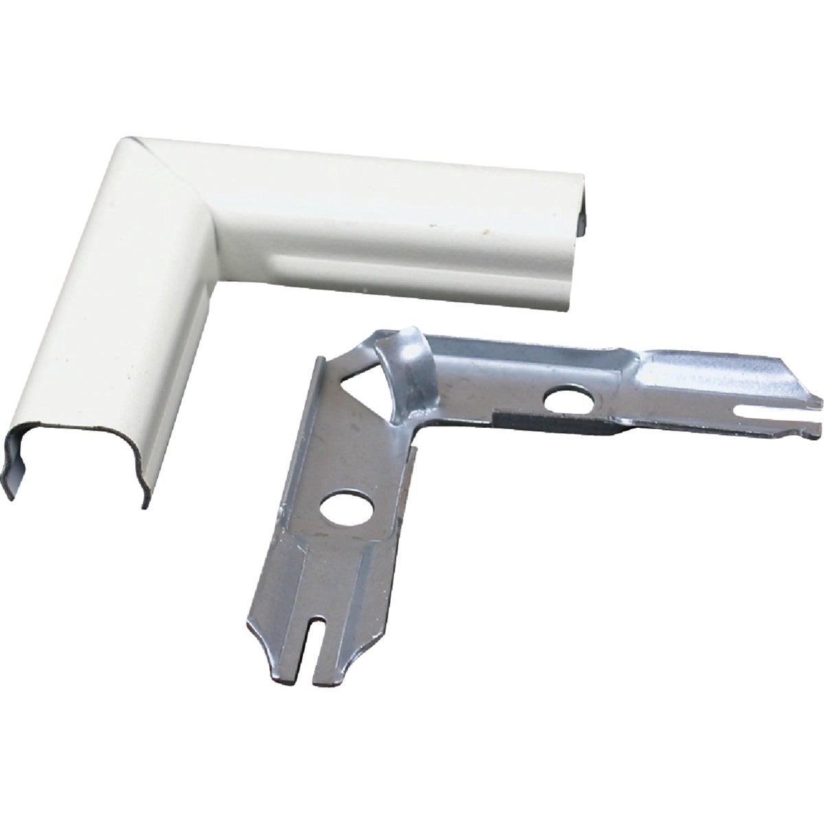 Item 501298, Flat elbow for making right or left hand turns on a flat surface.