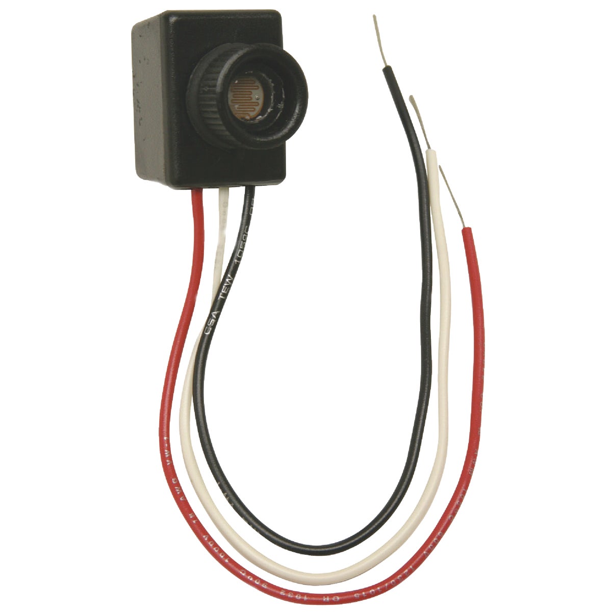 Item 502006, Lamp post photo control. Will fit a 5/8-inch or 7/8-inch knockout.