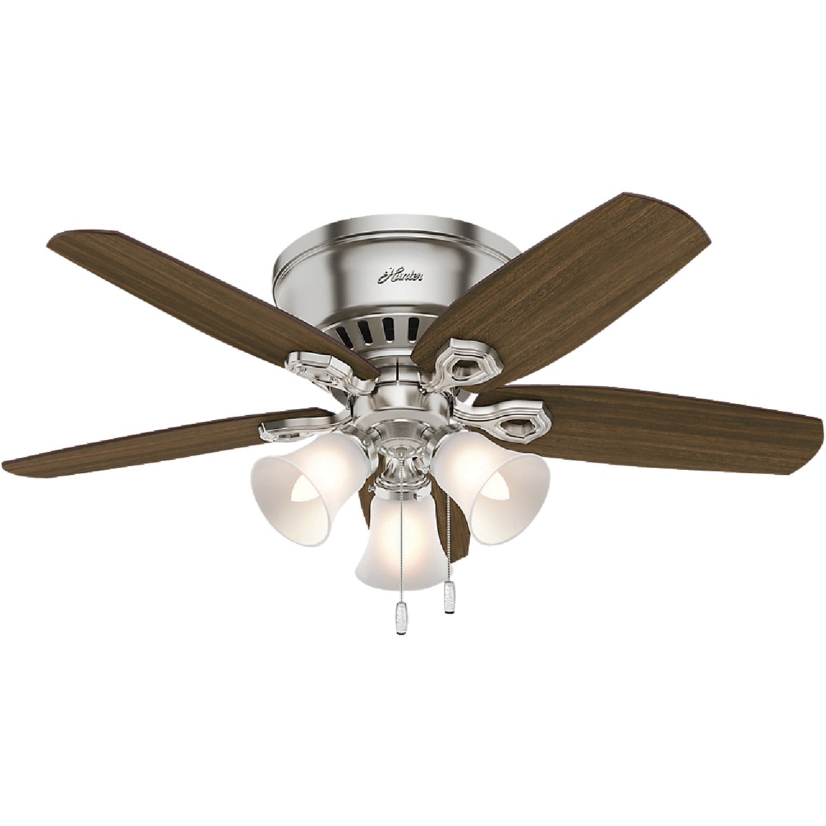 Item 502374, Low profile ceiling fan fits flush to the ceiling making it ideal for rooms