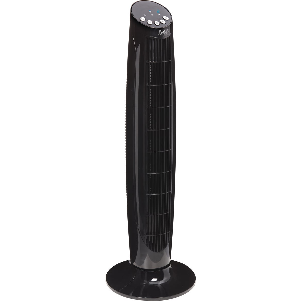 Item 502396, 36-inch tower fan with remote control.