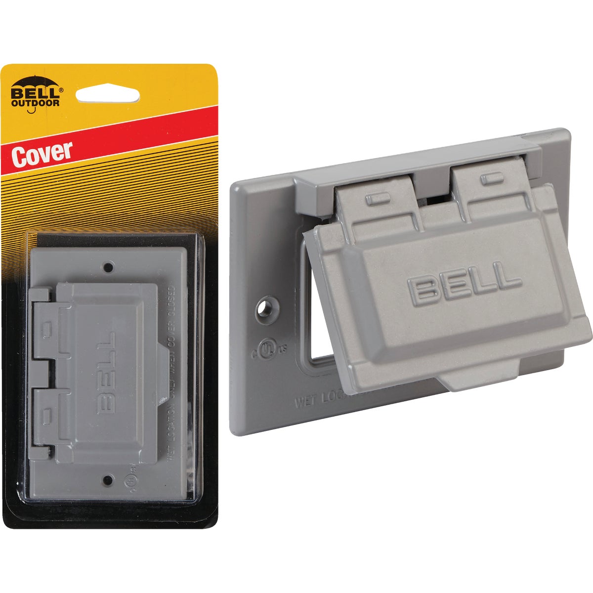 Item 502510, Horizontal mounted weatherproof cover for GFCI (ground fault circuit 