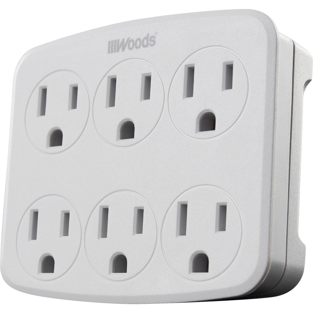 Item 502705, 6-outlet wall tap adapter.