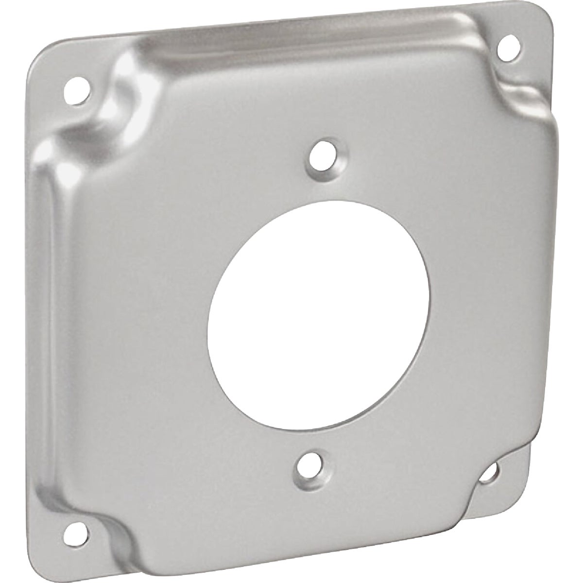 Item 509477, Square industrial surface cover used to close a 4 In.