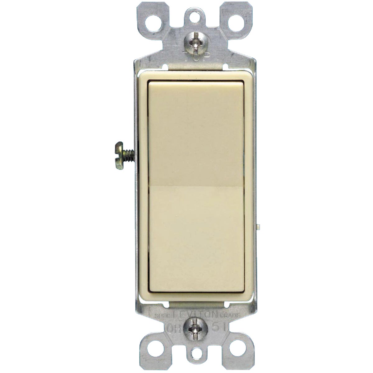 Item 513067, 4-way Decora switch allows faster installation with Quickwire push-in and 