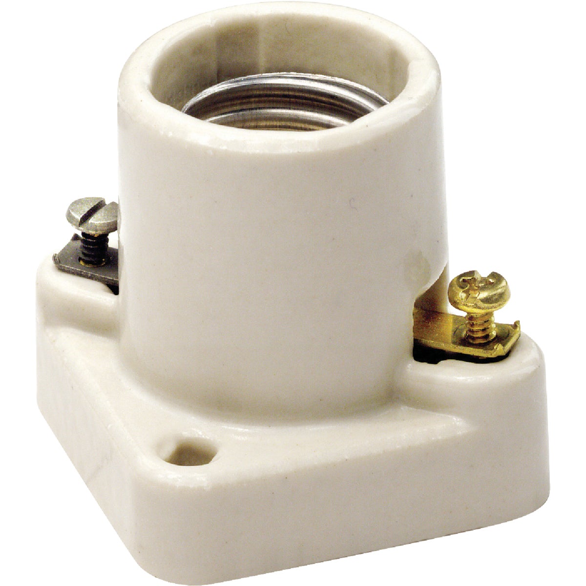 Item 513723, Surface mounted. Medium base with open terminals. 1-7/8 In. O.D.