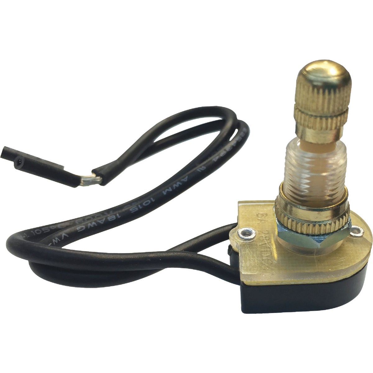 Item 517763, Single pole, single throw On/Off single current rotary switch.