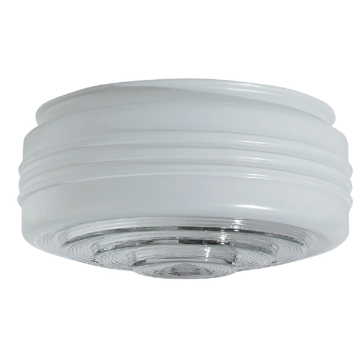 Item 525471, Drum style ceiling shade compatible with a variety of light fixtures.