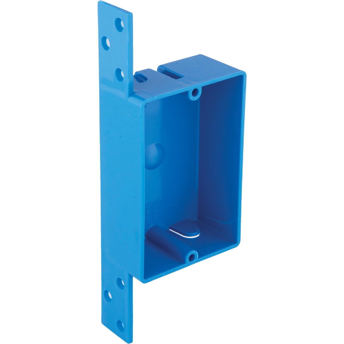 Item 527602, PVC (polyvinyl chloride) electrical wall box features easy installation.