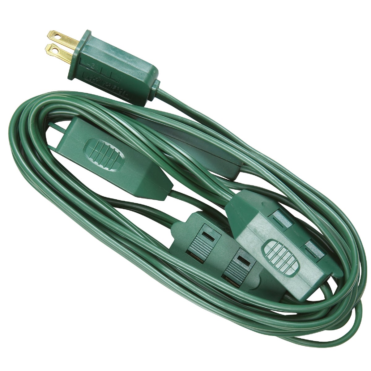 Item 549355, 18-gauge/2-conductor Christmas tree extension cord.