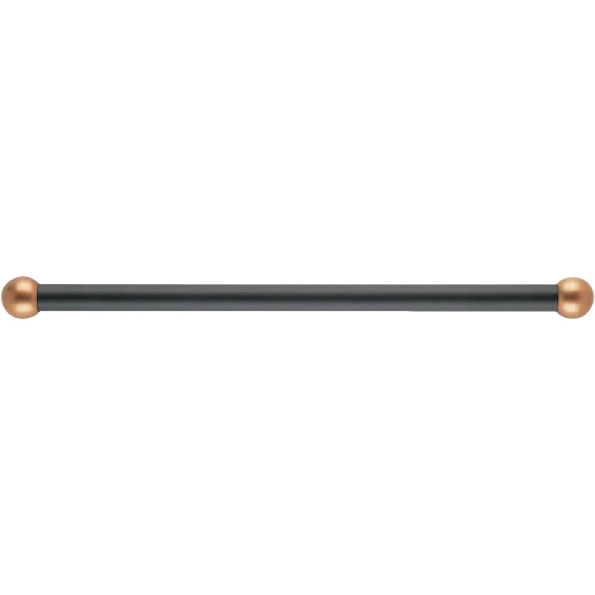 Item 552216, Black steel lamp post crossarm featuring brass-colored polycarbonate 