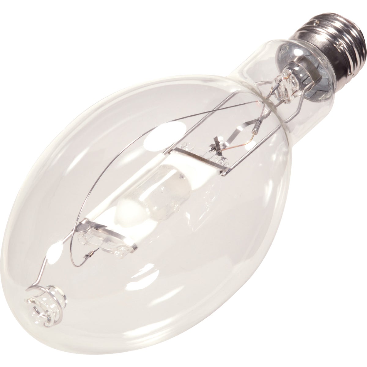 Item 557285, ED37 metal halide HID (high-intensity discharge) light bulb with mogul base