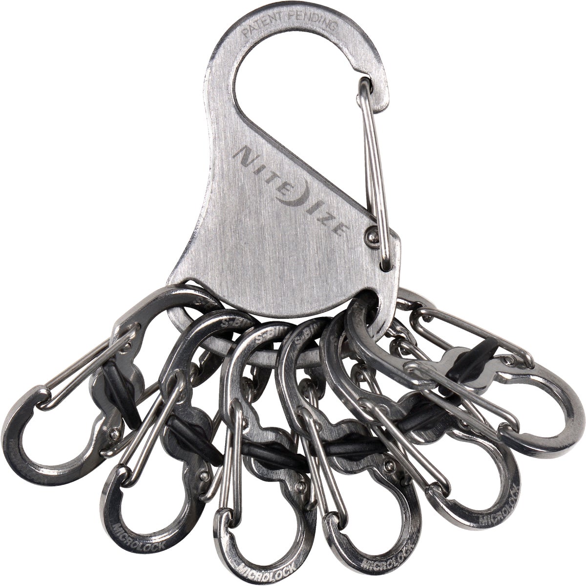 Item 570372, KeyRack Locker features sturdy, secure carabiner gate closure for clipping 