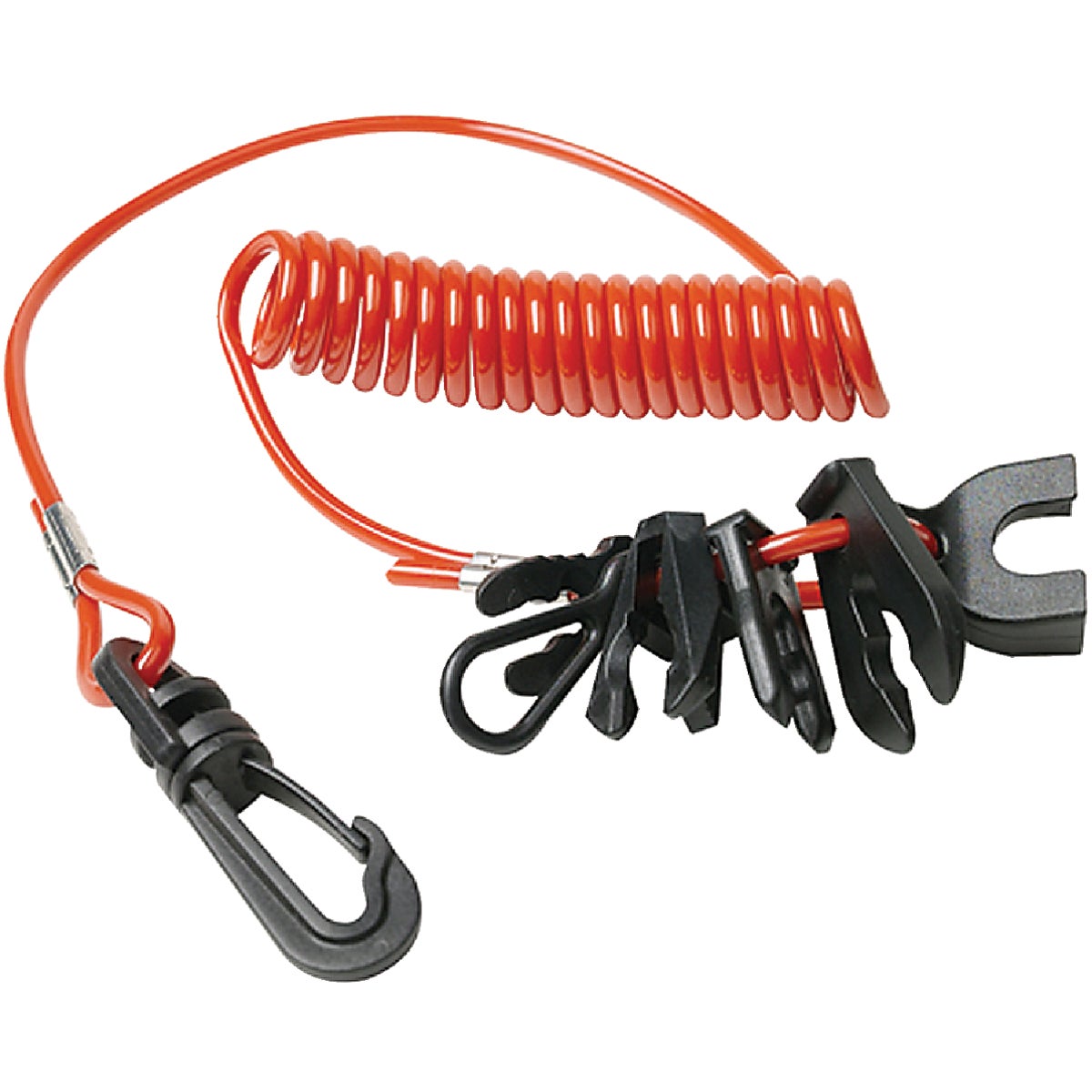 Item 570390, Coil lanyard with 7 keys.