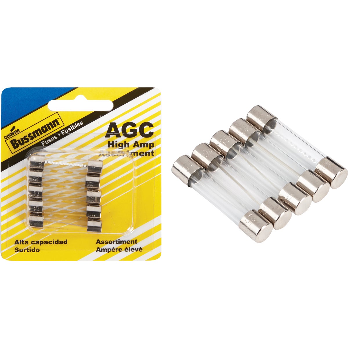 Item 570648, Contains 1 each: AGC-5, AGC-10, AGC-15, AGC-20, and AGC-30