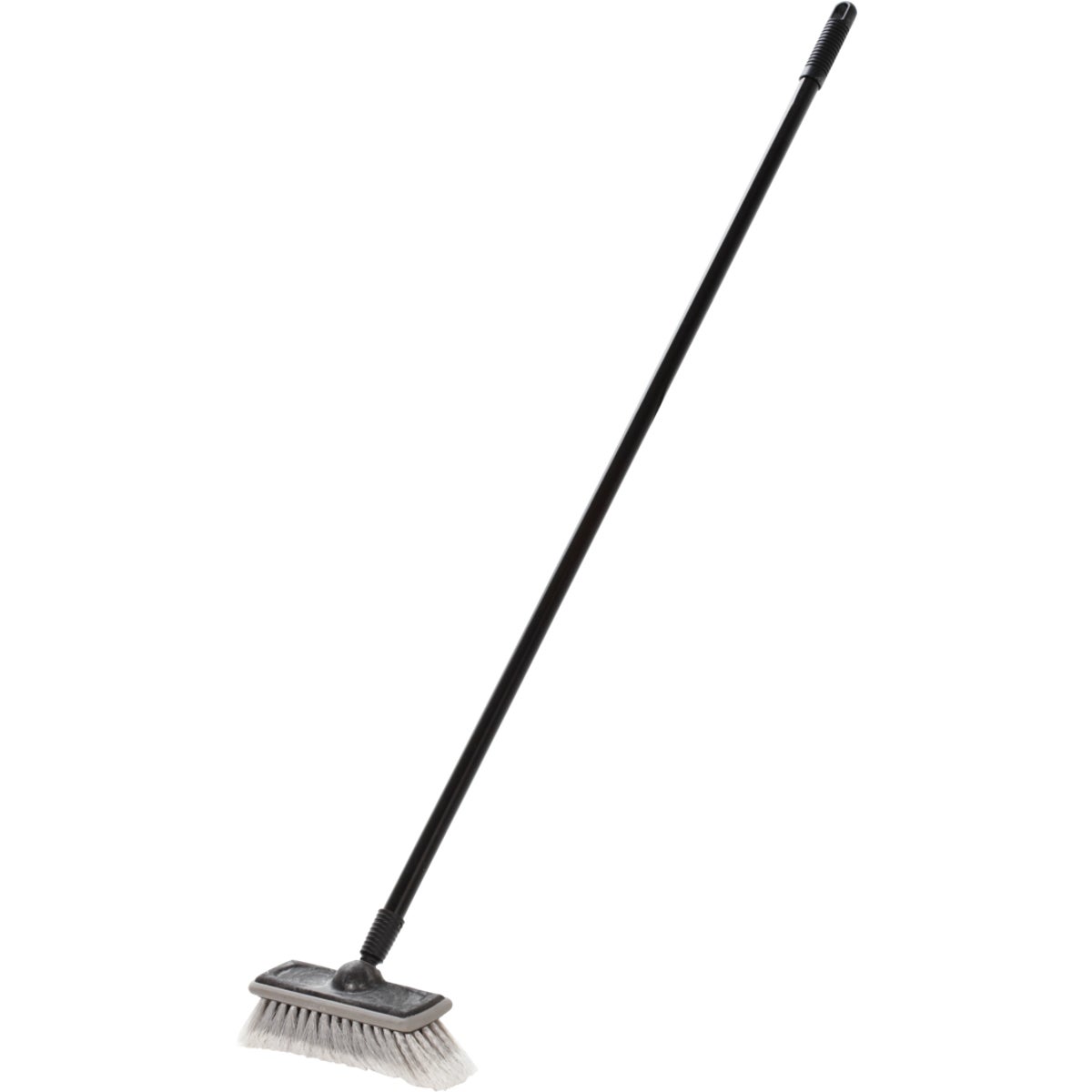 Item 572209, Twist-on 8" wash brush features super soft bristles and protective rubber 