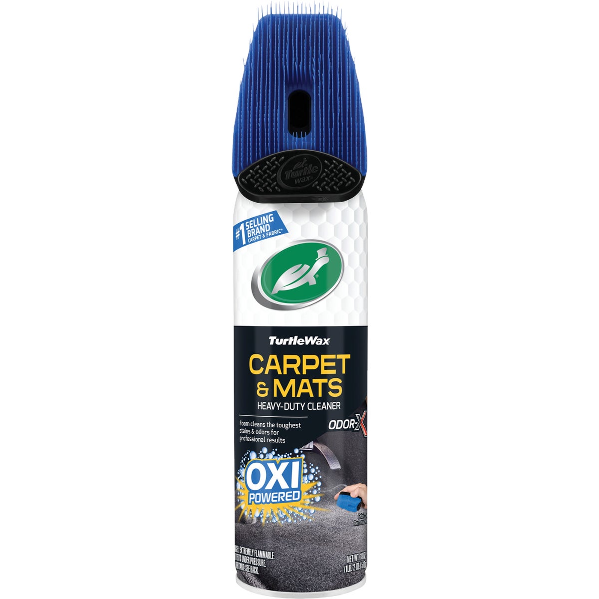 Item 572977, Turtle Wax Oxy Power Out! carpet cleaner deep cleans and deodorizes.