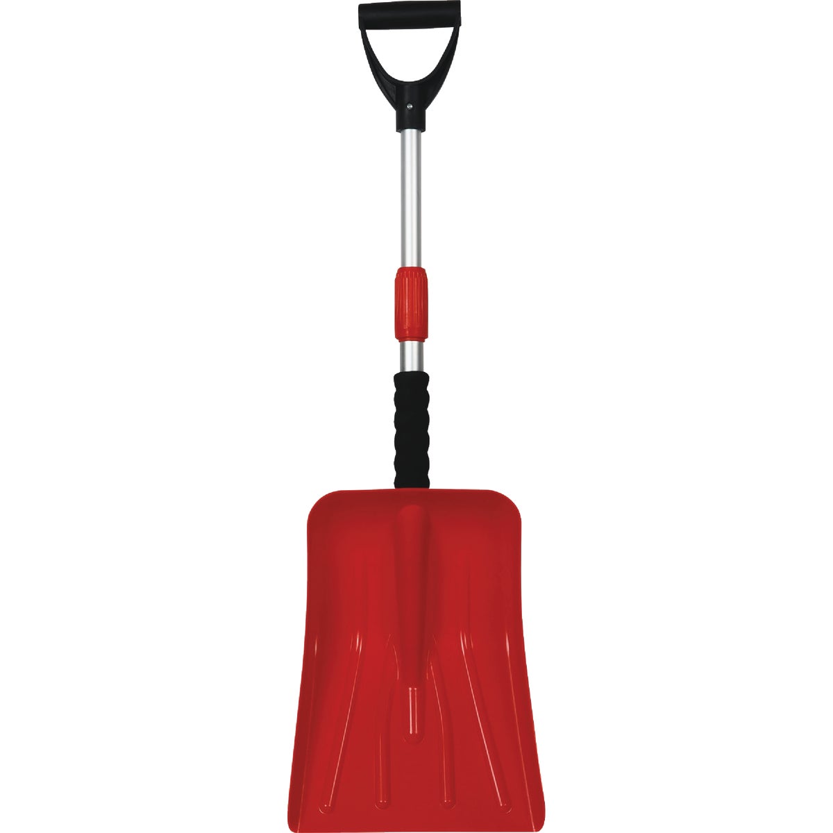 Item 573493, Oskar Telescopic Snow Shovel extends from 28-1/2 In. to 34-1/2 In.