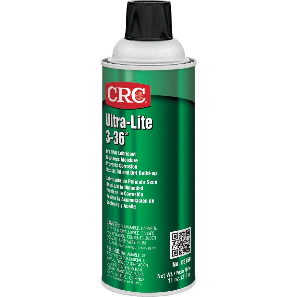 Item 574453, CRC Ultra-Lite 3-36 is a thin, oil-based nonstaining light-duty lubricant.