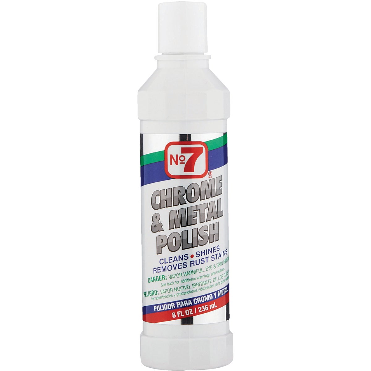 Item 574765, Cleans, polishes, and removes rust stains on chrome-plated bumpers and 