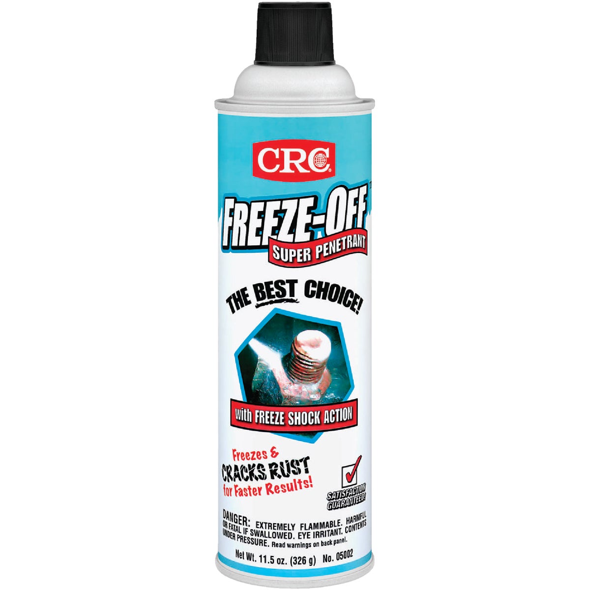 Item 574864, Freezes and cracks rust from deeper penetration and faster results.