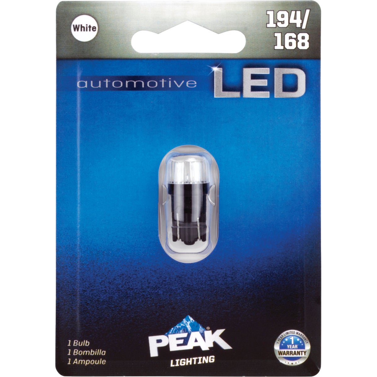 Item 574871, PEAK brand LED (light emitting diode) retrofit bulbs are a direct 