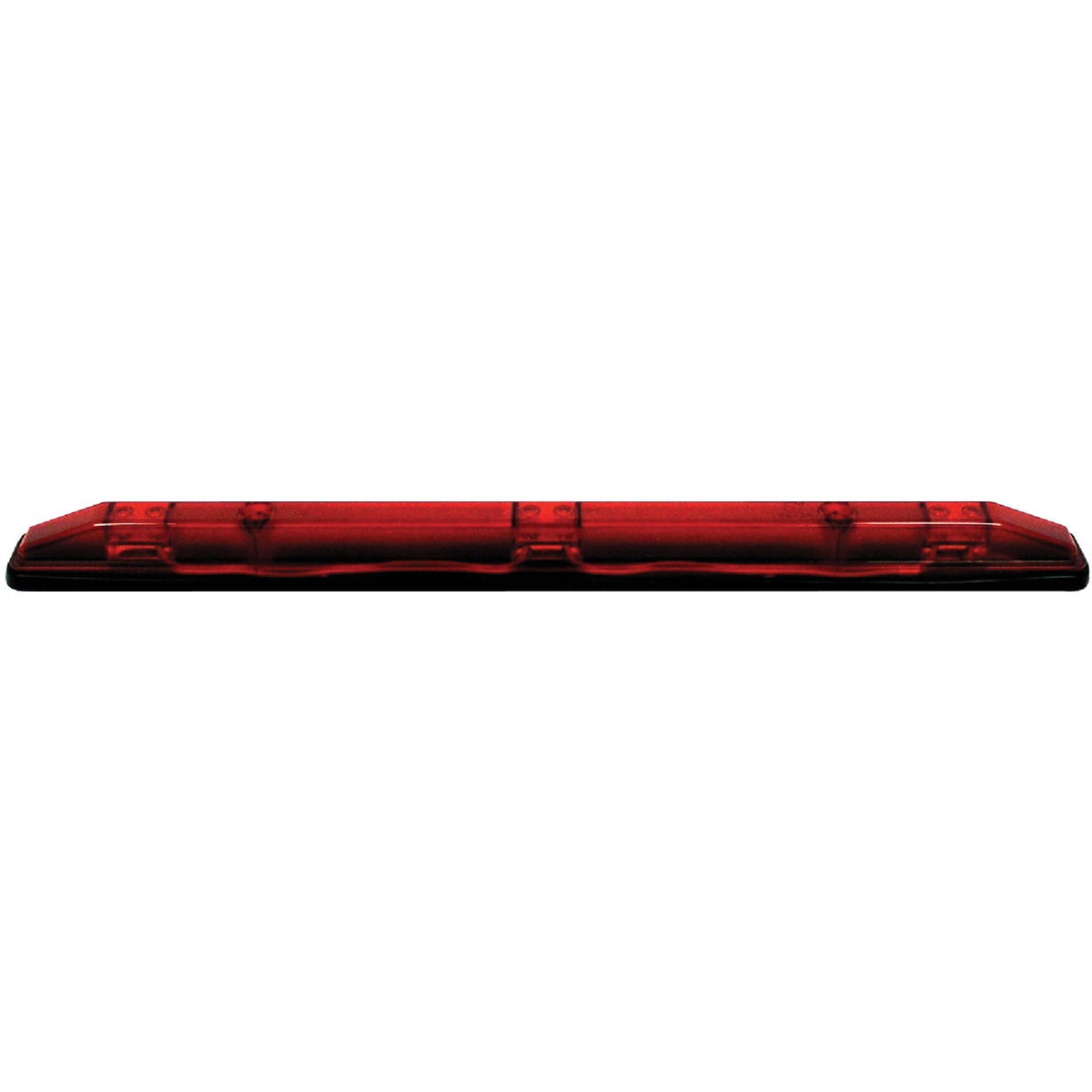 Item 575096, The ProClass LED Red Light Bar can be used as a clearance or side marker 