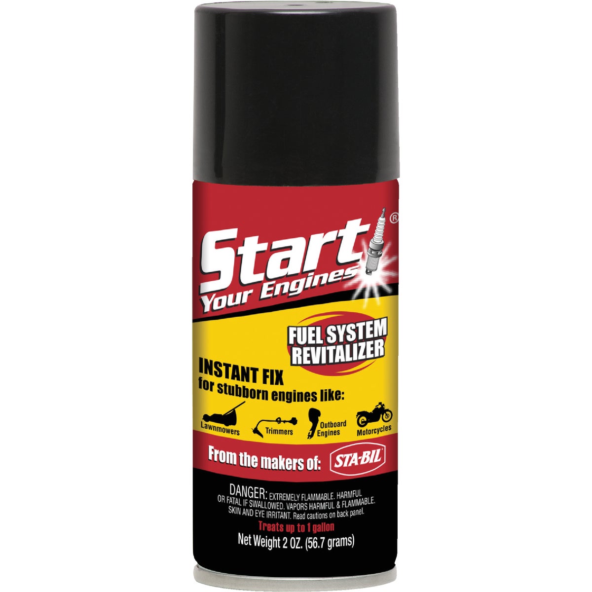 Item 575453, Start Your Engines! fuel system revitalizer is designed to ensure easy 