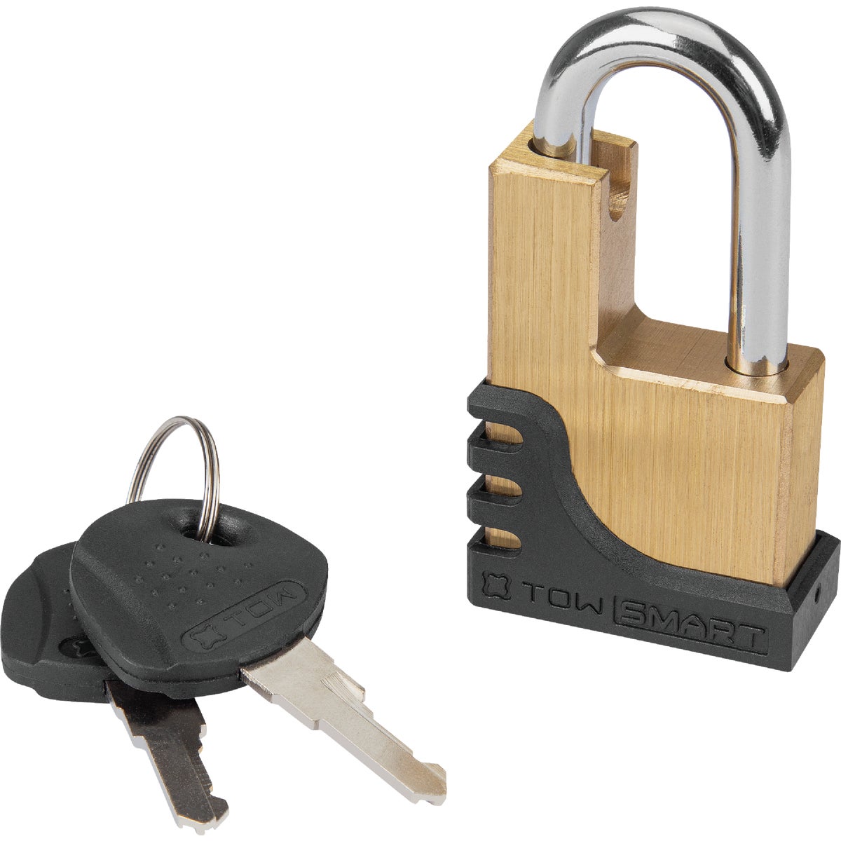 Item 582905, The Brass Coupler Lock protects your boats, campers, trailers, equipment, 