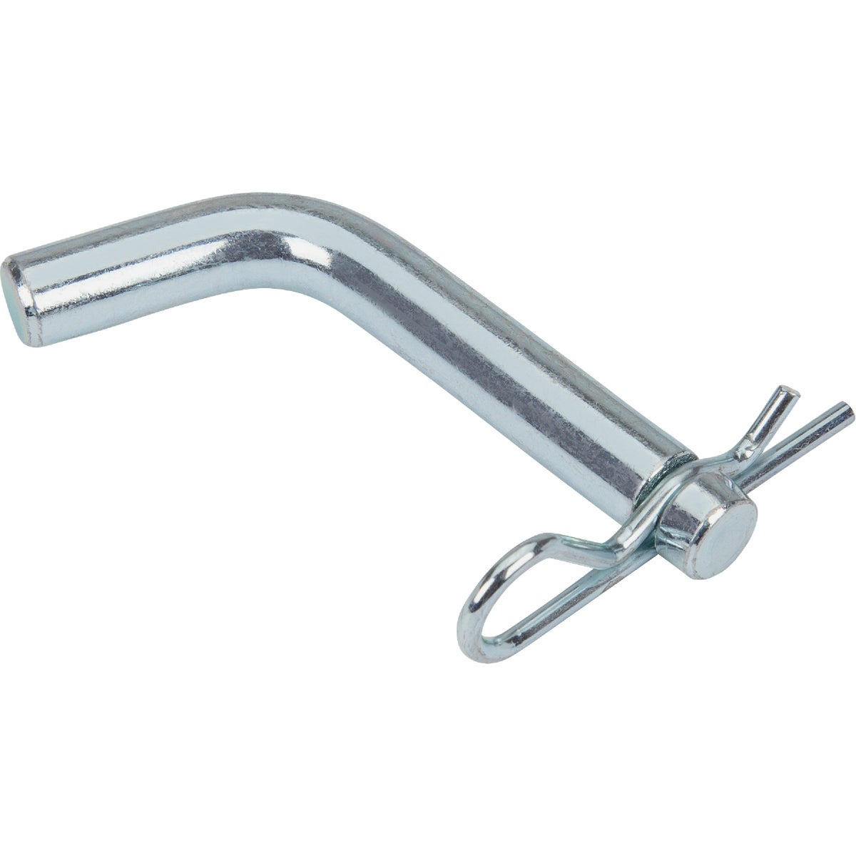 Item 585300, The Standard Steel Bent Hitch pin with Clip protects your boats, campers, 