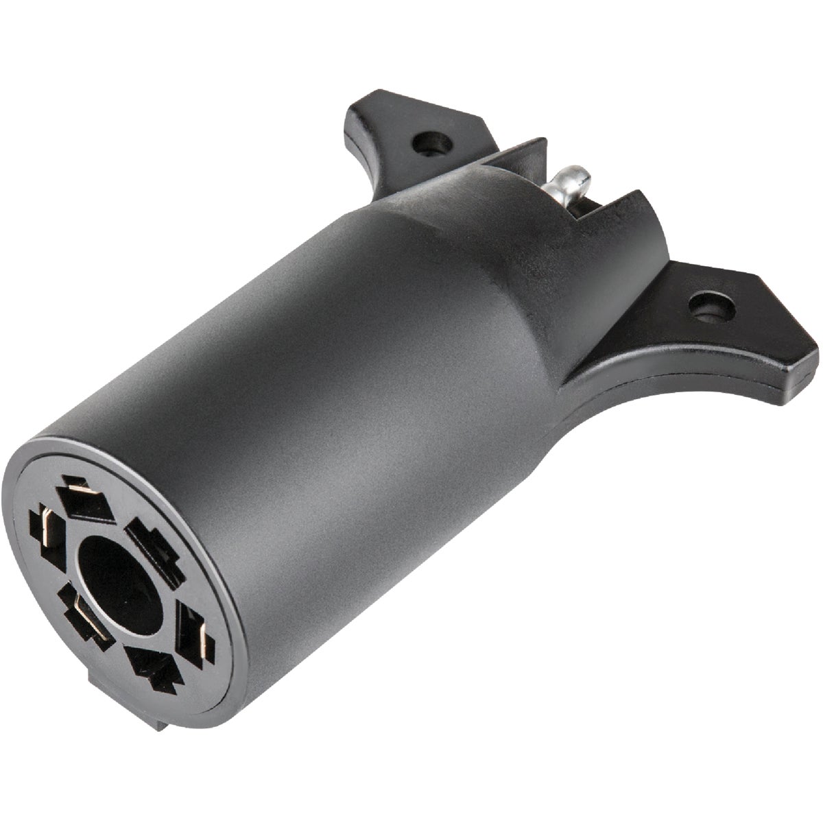 Item 585653, The 7-Way Round Blade to 4-Way Flat Trailer Light Wiring Connector is the 