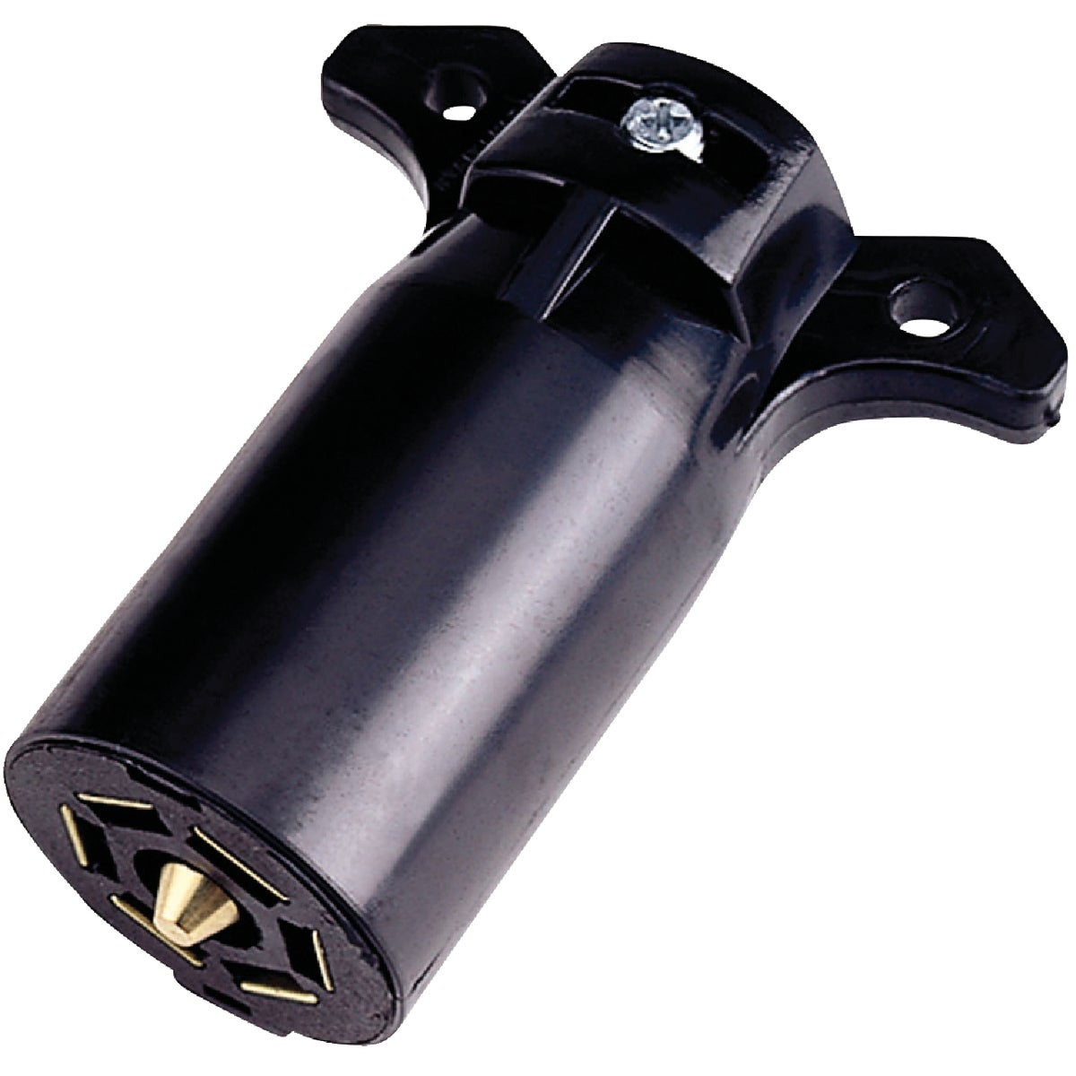Item 585696, The 7-Way Trailer Light Wiring Connector is the quickest and easiest way to