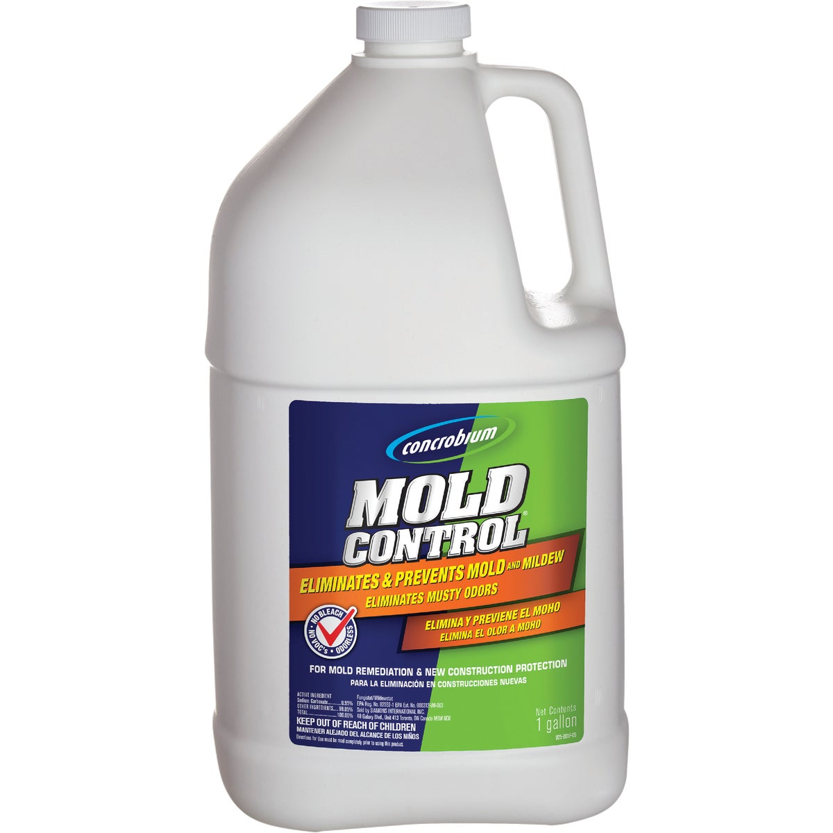 Item 600103, Odorless and colorless Concrobium Mold Control eliminates existing mold 