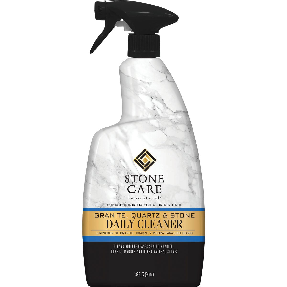 Item 600264, Natural stone countertop cleaner for granite, quartz, and stone.