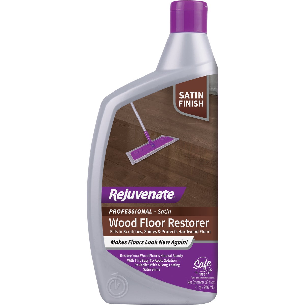 Item 600715, Get your satin new wood floor finish look back in minutes with a 
