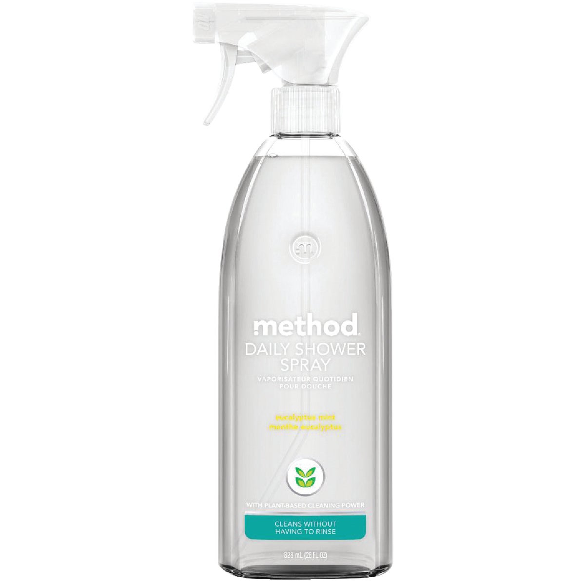 Item 601076, Effortlessly maintain the shine on your shower with plant-based cleaning 