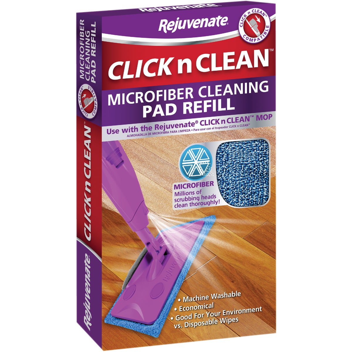 Item 601457, Maximize the cleaning power of Rejuvenate Products with this Click n Clean 