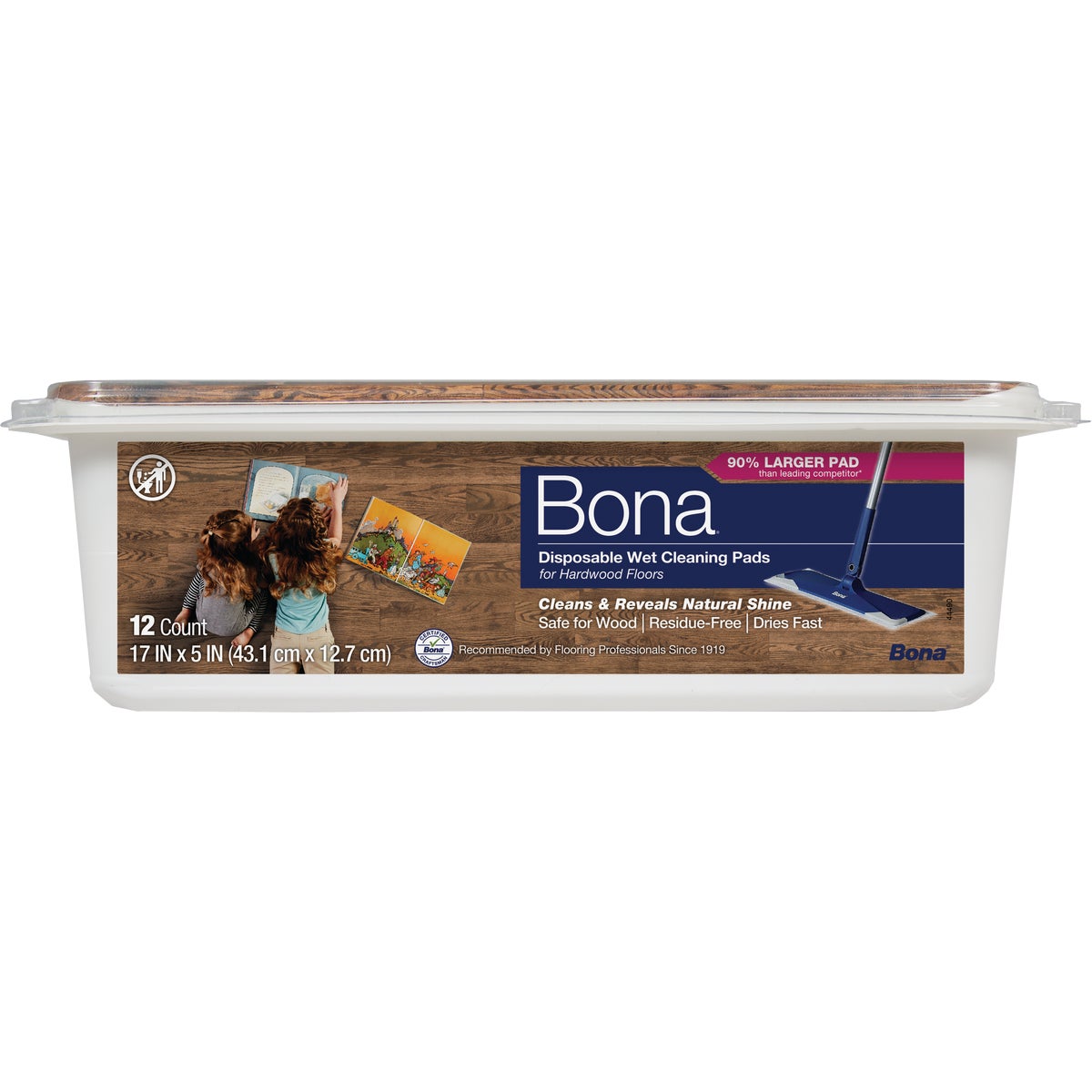Item 601459, Quick and convenient Bona Hardwood Floor Wet Cleaning Pads are developed 