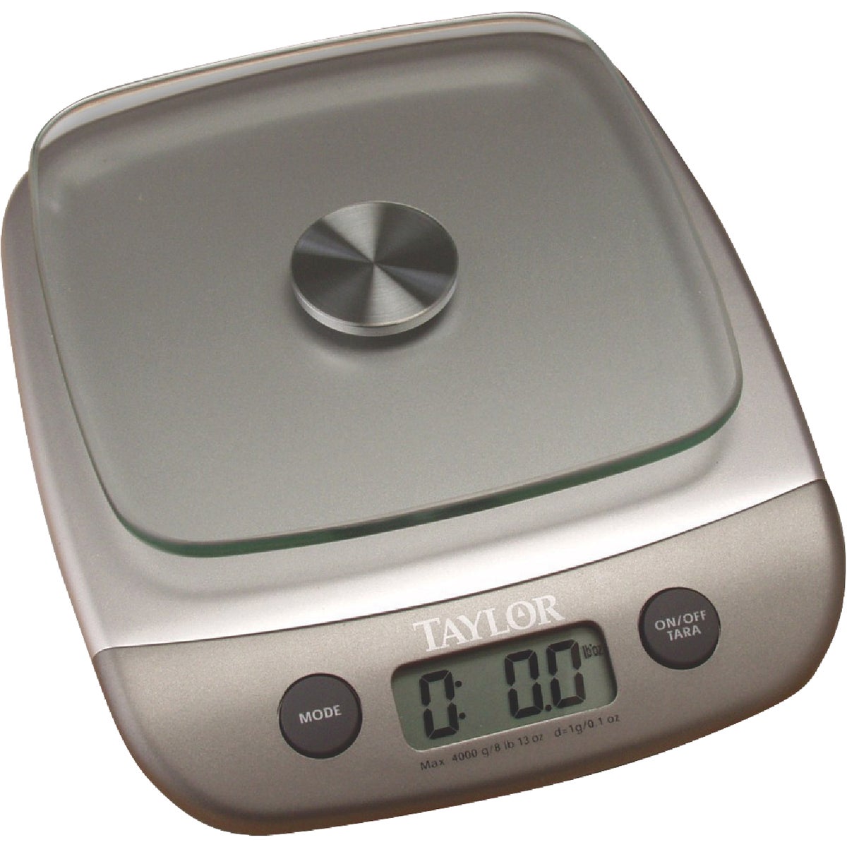 Item 601548, Classic digital kitchen scale. 8 lb. capacity. Weighs in ounces or grams.