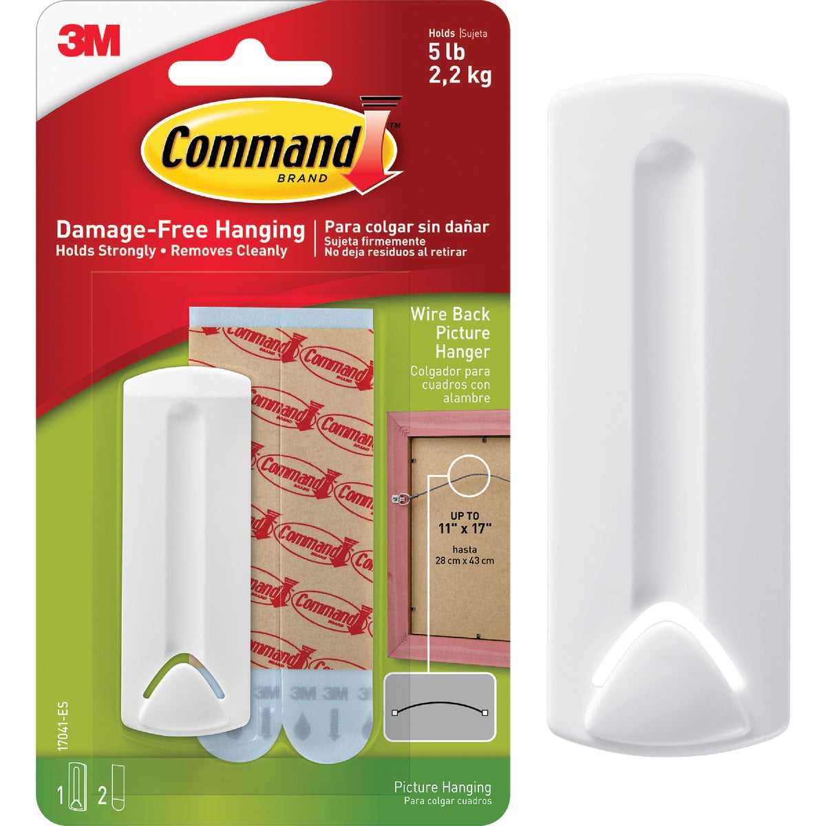 Item 601815, Command Picture Hangers, Hooks and Clips make decorating quick and easy.