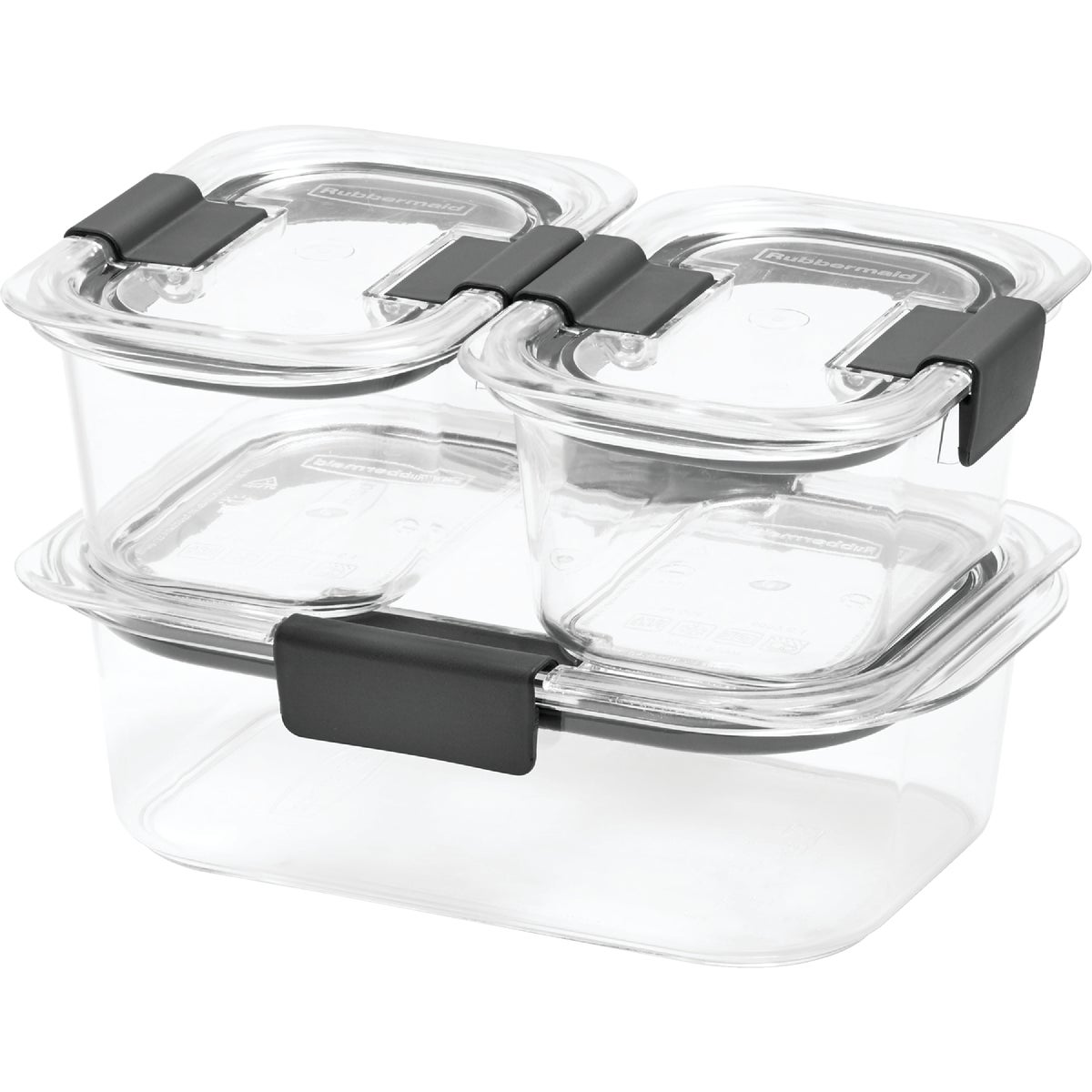 Item 601945, 6-piece Brilliance food storage containers are intelligently crafted and 