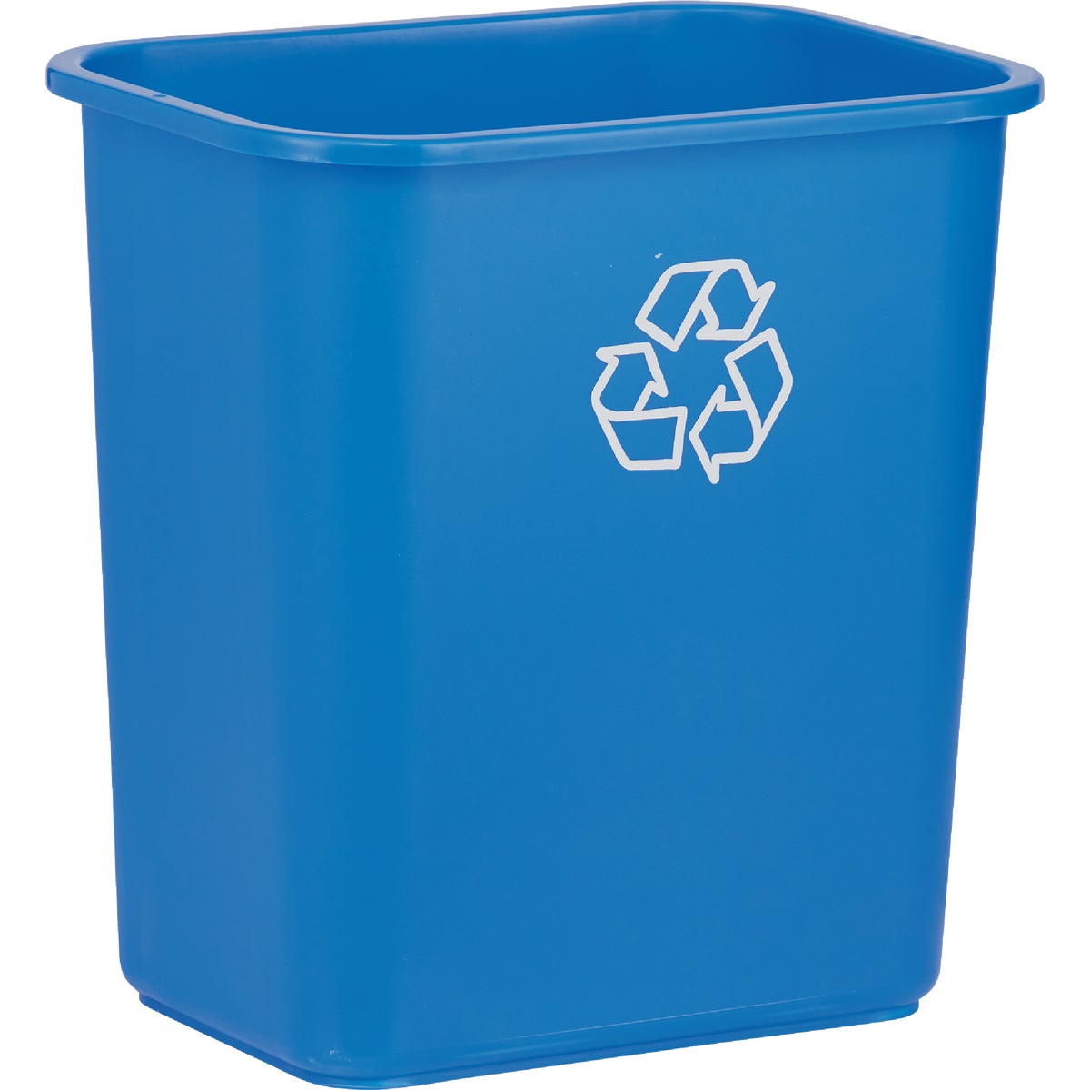 Item 602167, Recycling office wastebasket is the ideal size for under the desk or common