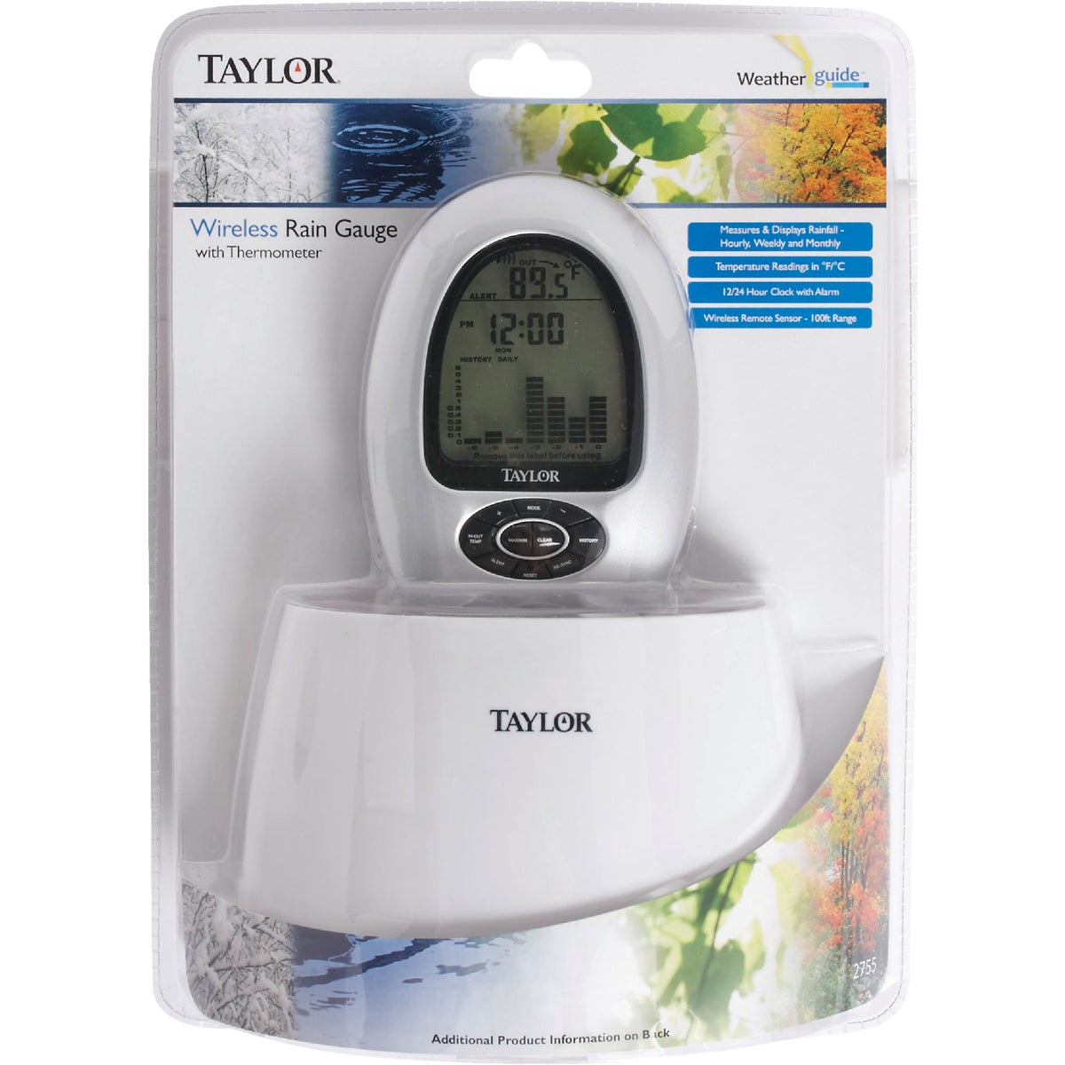 Item 602369, Digital, wireless thermometer has indoor temperature range of 32 to 122 