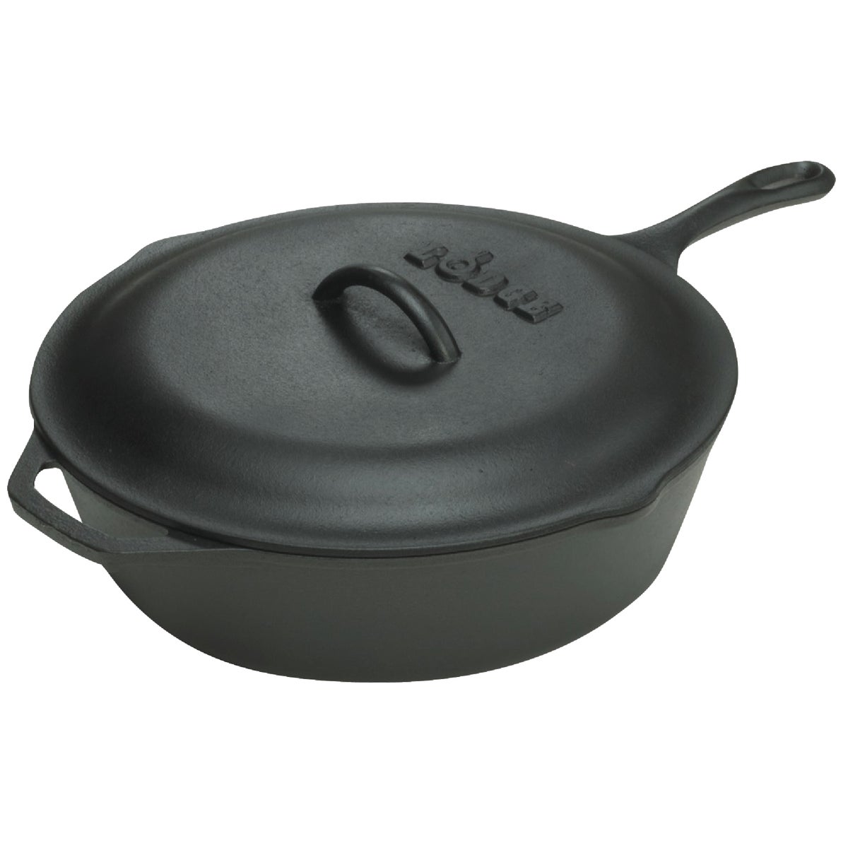 Item 602698, Lodge Cast Iron Skillet is electrostatically coated with a proprietary 