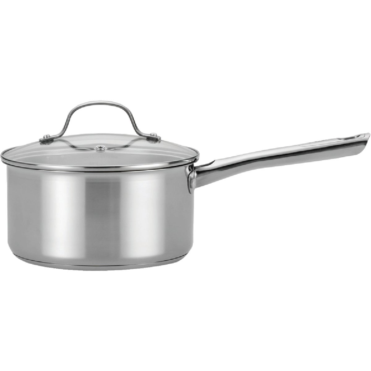 Item 603045, Stainless steel saucepan features the Techno Release raised pattern on the 